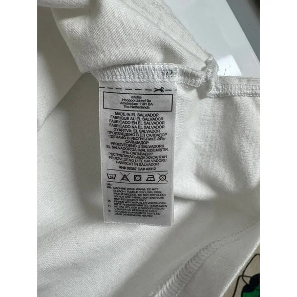 Adidas Olympic Embroidered Crop Tshirt Size Small - Picture 9 of 14